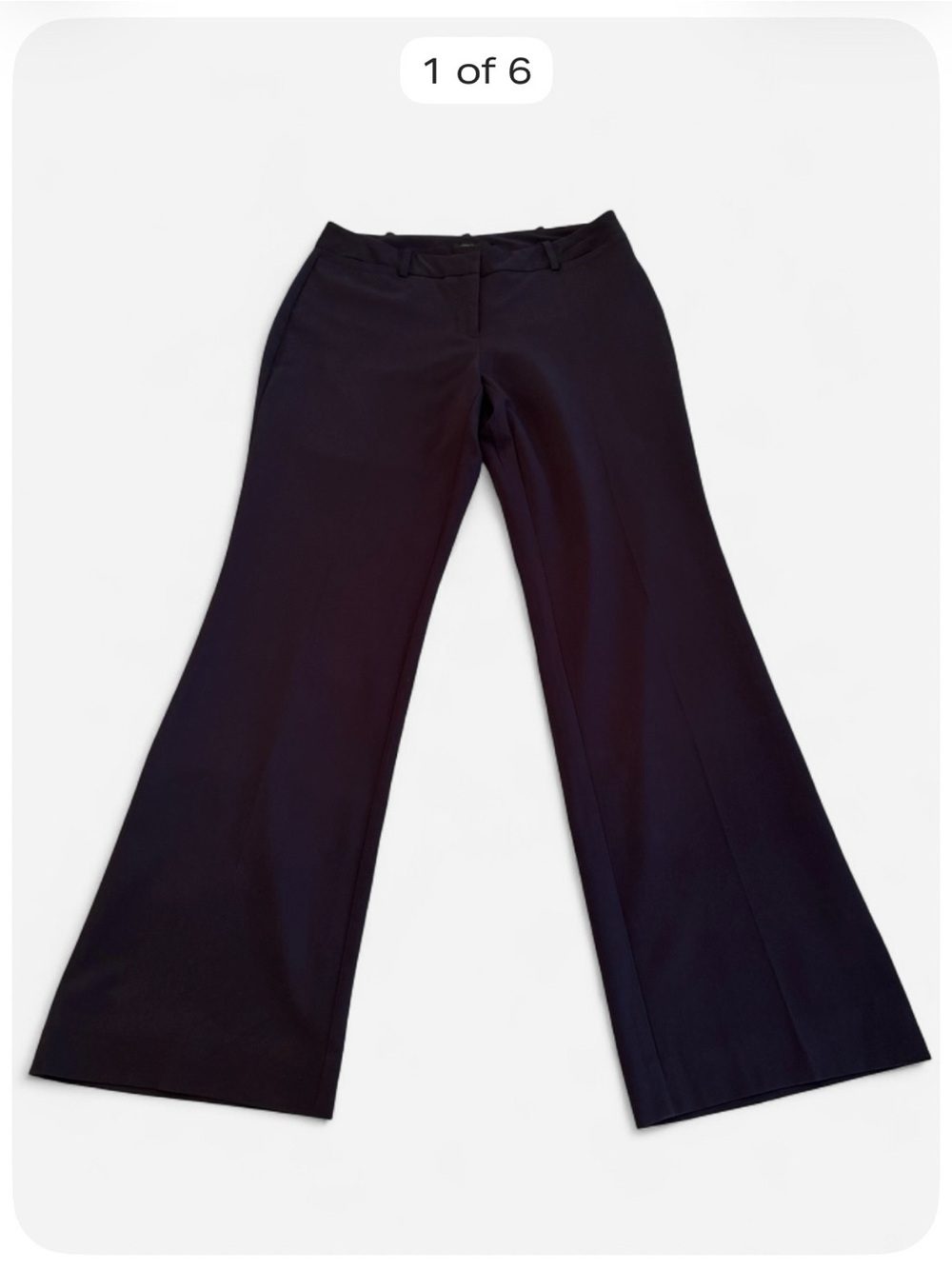 Worthington Curvy Fit Navy Blue Dress Pants Women’s Size 8 Trousers